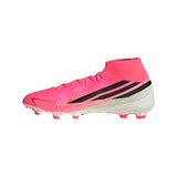 Tacos de Fútbol adidas F50 Hyperfast League para Hombre Terreno Firme - Turquesa/Negro/Dorado