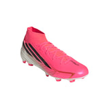 Tacos de Fútbol adidas F50 Hyperfast League para Hombre Terreno Firme - Turquesa/Negro/Dorado