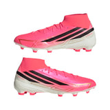 Tacos de Fútbol adidas F50 Hyperfast League para Hombre Terreno Firme - Turquesa/Negro/Dorado