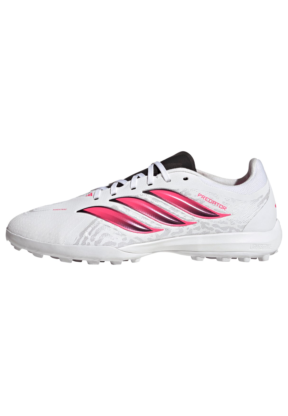 adidas Predator League Turf Men's Soccer Cleats - White/Black