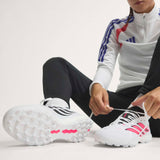 adidas Predator League Turf Men's Soccer Cleats - White/Black