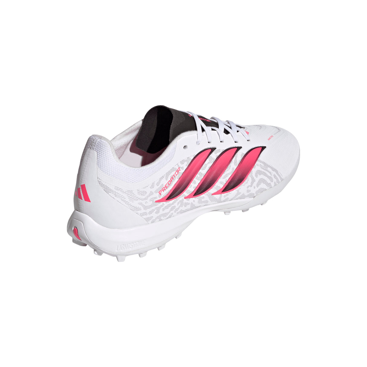 adidas Predator League Turf Men's Soccer Cleats - White/Black