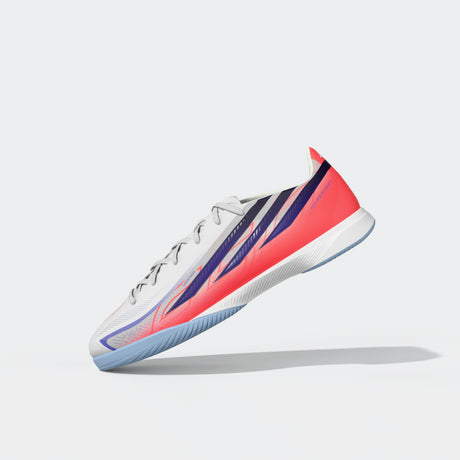 adidas F50 Hyperfast League Indoor Men's Soccer Shoes - White/Purple