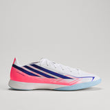adidas F50 Hyperfast League Indoor Men's Soccer Shoes - White/Purple