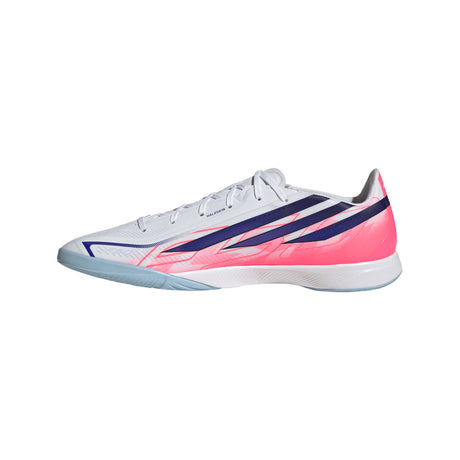 adidas F50 Hyperfast League Indoor Men's Soccer Shoes - White/Purple
