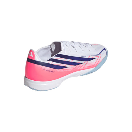 adidas F50 Hyperfast League Indoor Men's Soccer Shoes - White/Purple