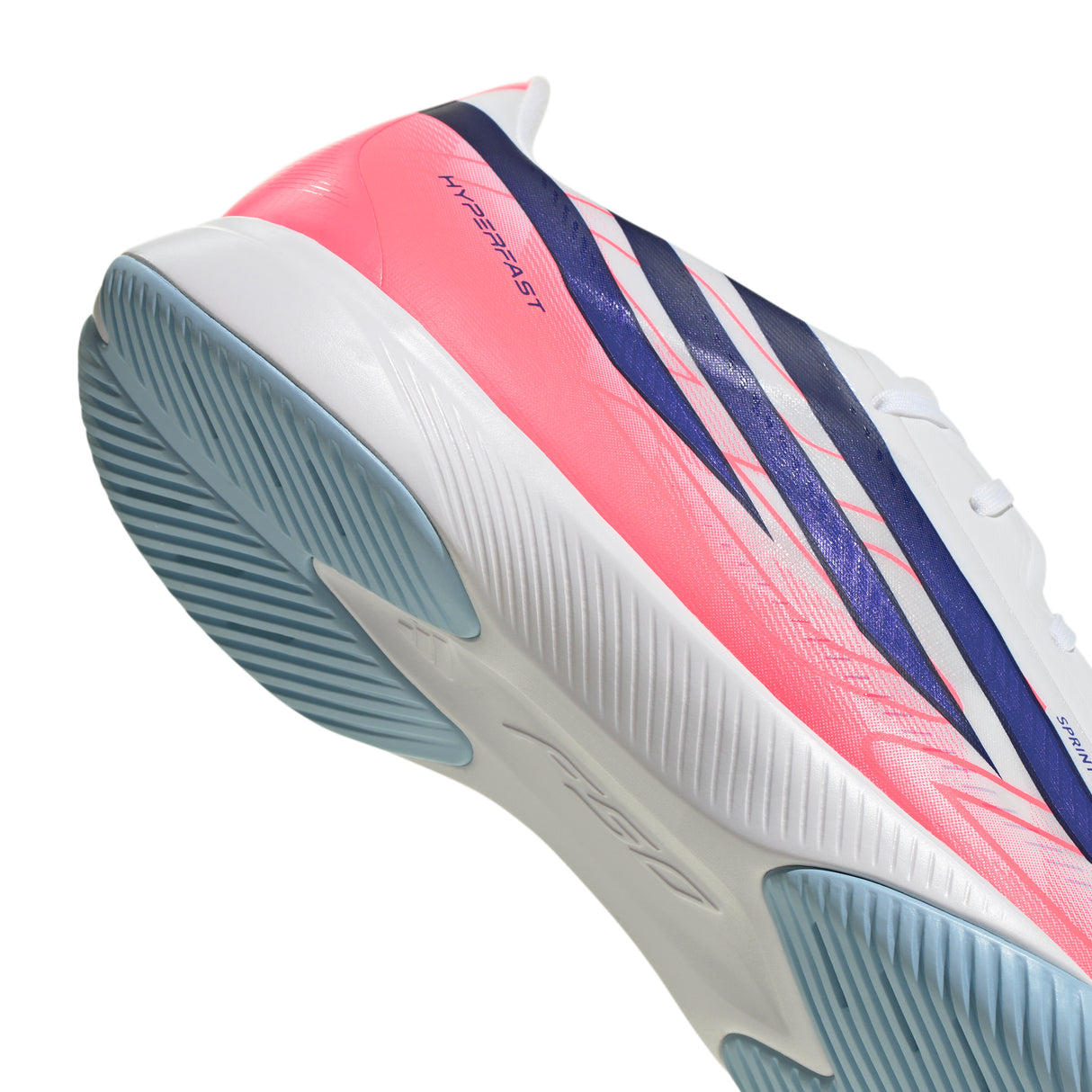 adidas F50 Hyperfast League Indoor Men's Soccer Shoes - White/Purple