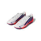 adidas F50 Hyperfast Club Firm Ground / Multi Ground Youth Soccer Cleats - White/Purple