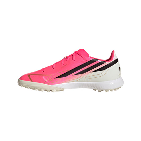 adidas F50 Hyperfast League Turf Youth Soccer Cleats - Turquesa/Black/Gold