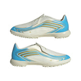 adidas F50 Messi League Laceless TF Turf Youth Soccer Cleats - Blue