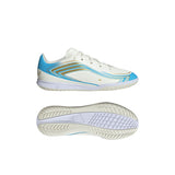 Zapatillas de fútbol sala Adidas F50 Messi Club IN para jóvenes - Azul