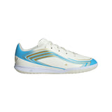 Zapatillas de fútbol sala Adidas F50 Messi Club IN para jóvenes - Azul