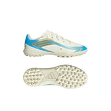 adidas F50 Messi Club Turf Youth Soccer Cleats - Ivory