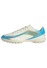 adidas F50 Messi Club Turf Youth Soccer Cleats - Ivory