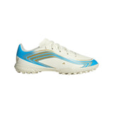adidas F50 Messi Club Turf Youth Soccer Cleats - Ivory