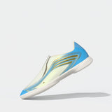 adidas F50 Messi League Laceless IN Indoor Youth Soccer Shoes - Blue