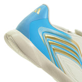 adidas F50 Messi League Laceless IN Indoor Youth Soccer Shoes - Blue