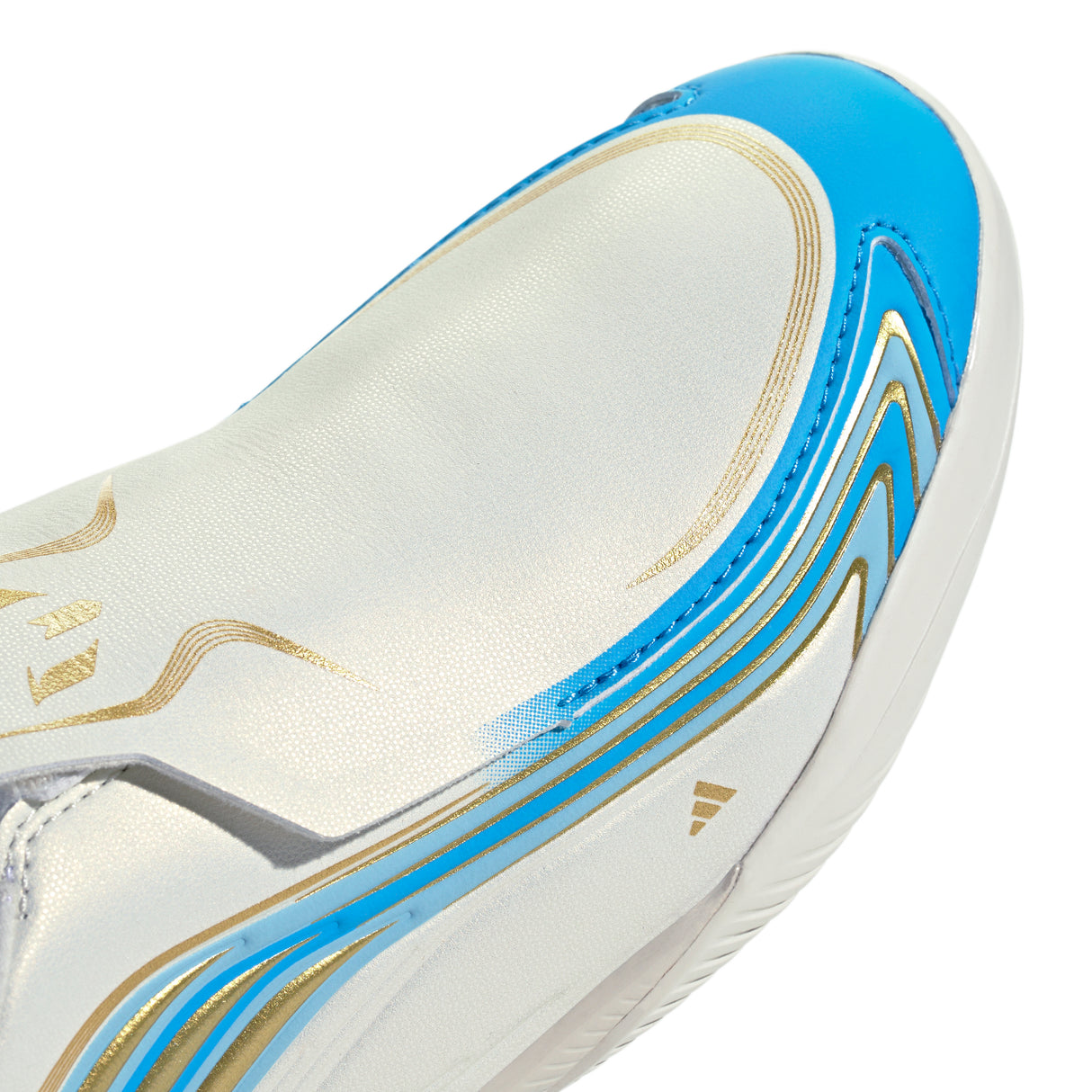 adidas F50 Messi League Laceless IN Indoor Youth Soccer Shoes - Blue