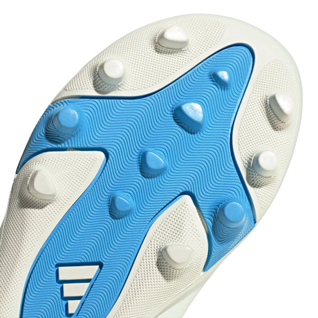 adidas F50 Messi Club Velcro Firm Ground / Multi Ground Youth Soccer Cleats - Ivory