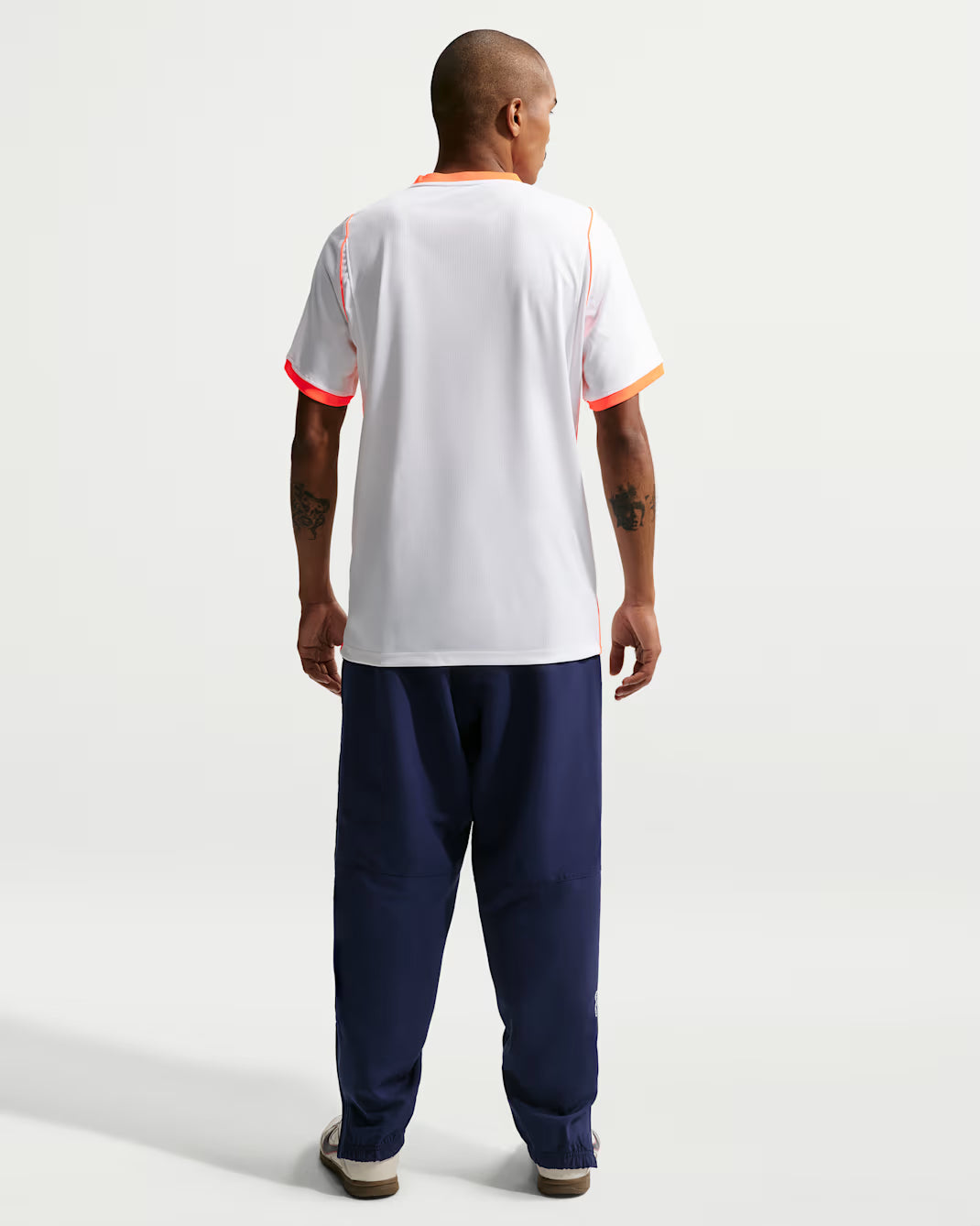 Camiseta de fútbol Nike Holanda Visitante Hombre 2026 - Blanco/Rojo Hiper/Negro