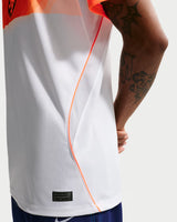 Camiseta de fútbol Nike Holanda Visitante Hombre 2026 - Blanco/Rojo Hiper/Negro