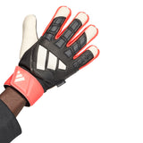 Guantes de portero adidas Predator Match Fingersave - Negro/Rojo