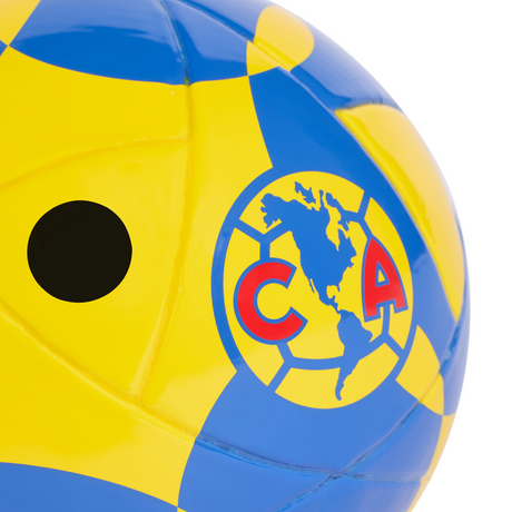 adidas Club America Mini Home Soccer Ball - Yellow/Black/Blue/Red