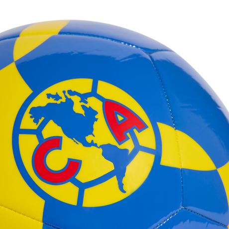 adidas Club America CLB Home Soccer Ball - Yellow/Black/Blue/Red