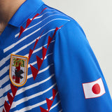 adidas Japan Home 1993 Long Sleeve Men's Soccer Jersey - Blue