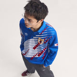 adidas Japan Home 1993 Long Sleeve Men's Soccer Jersey - Blue
