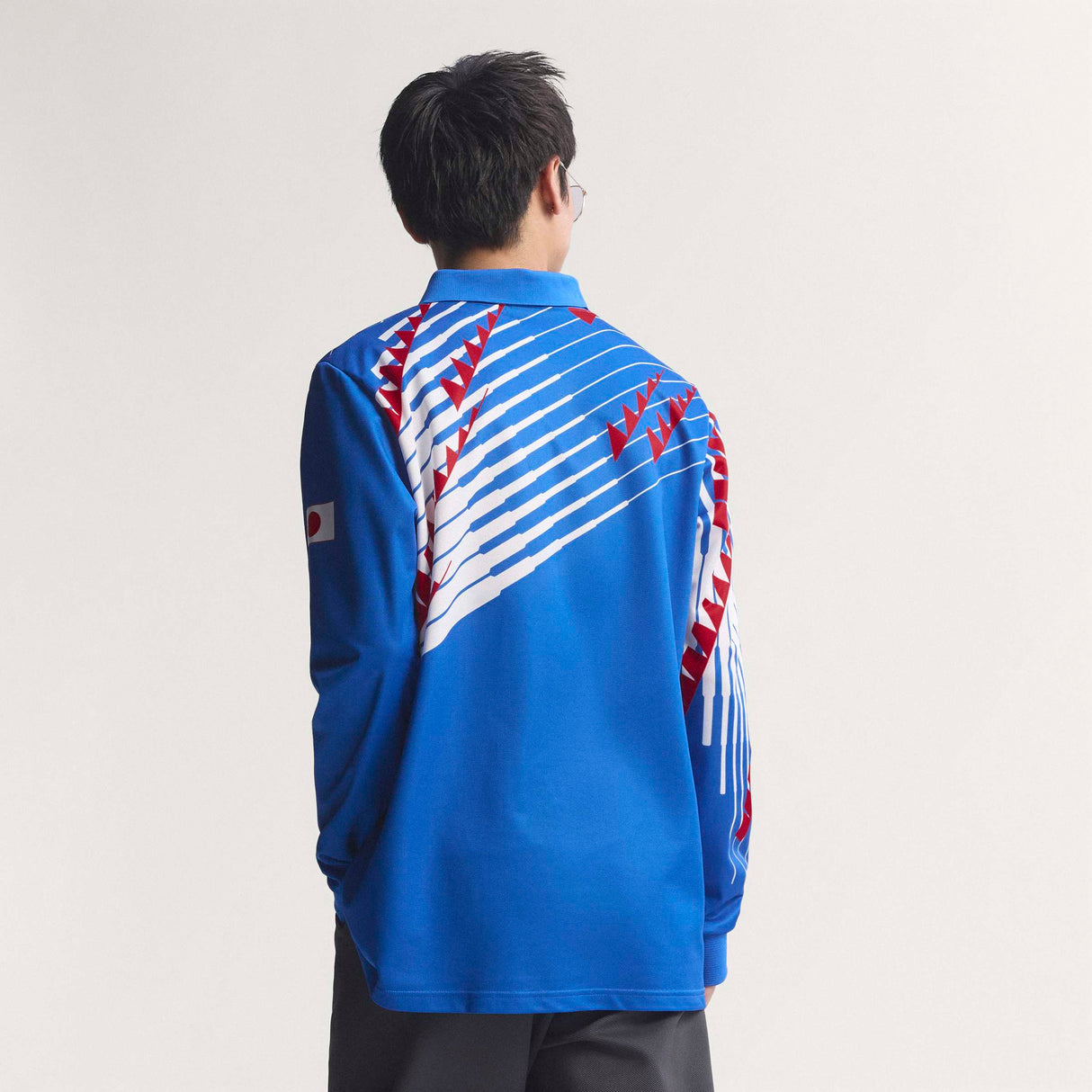 adidas Japan Home 1993 Long Sleeve Men's Soccer Jersey - Blue