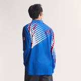 adidas Japan Home 1993 Long Sleeve Men's Soccer Jersey - Blue