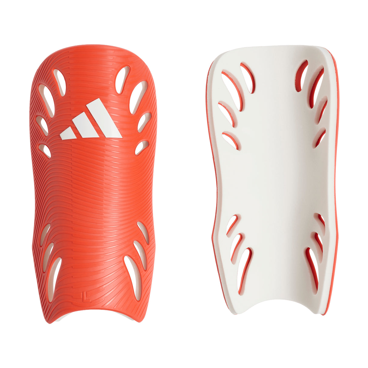 adidas adiFlex Soccer Shin Guards - Orange/White