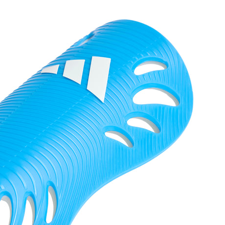 adidas adiFlex Soccer Shin Guards - Blue/White