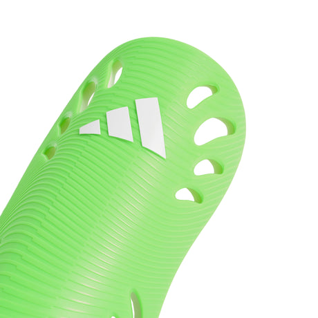 adidas adiFlex Soccer Shin Guards - Lime/White
