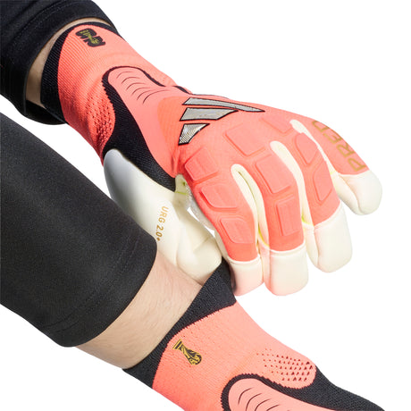 adidas Predator Pro Hybrid Cut Goalkeeper Soccer Glove - Ivory