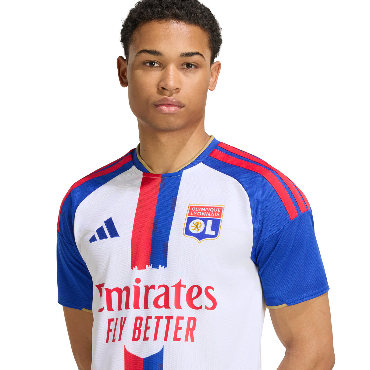 Camiseta de Fútbol adidas Olympique de Lyon Local para Hombre 26/27 - Blanca