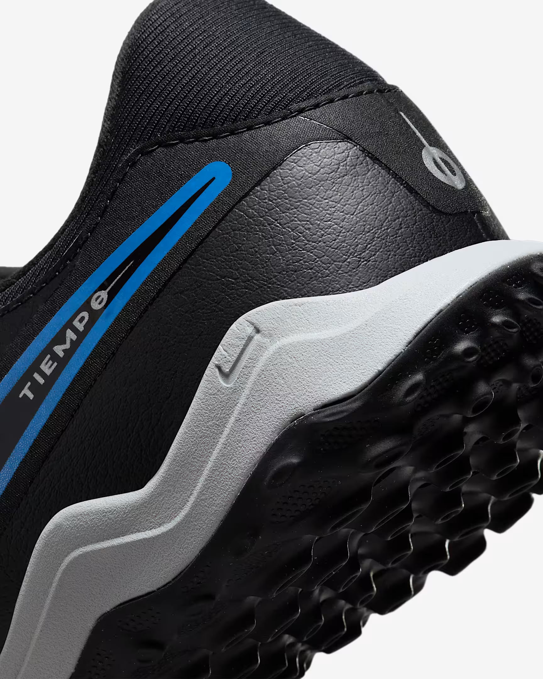 Nike Tiempo Legend 10 Academy IC Indoor Soccer Shoes - Black/Hyper Royal/Chrome