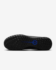 Nike Tiempo Legend 10 Club TF Turf Football Boots Black/Hyper Royal/Chrome