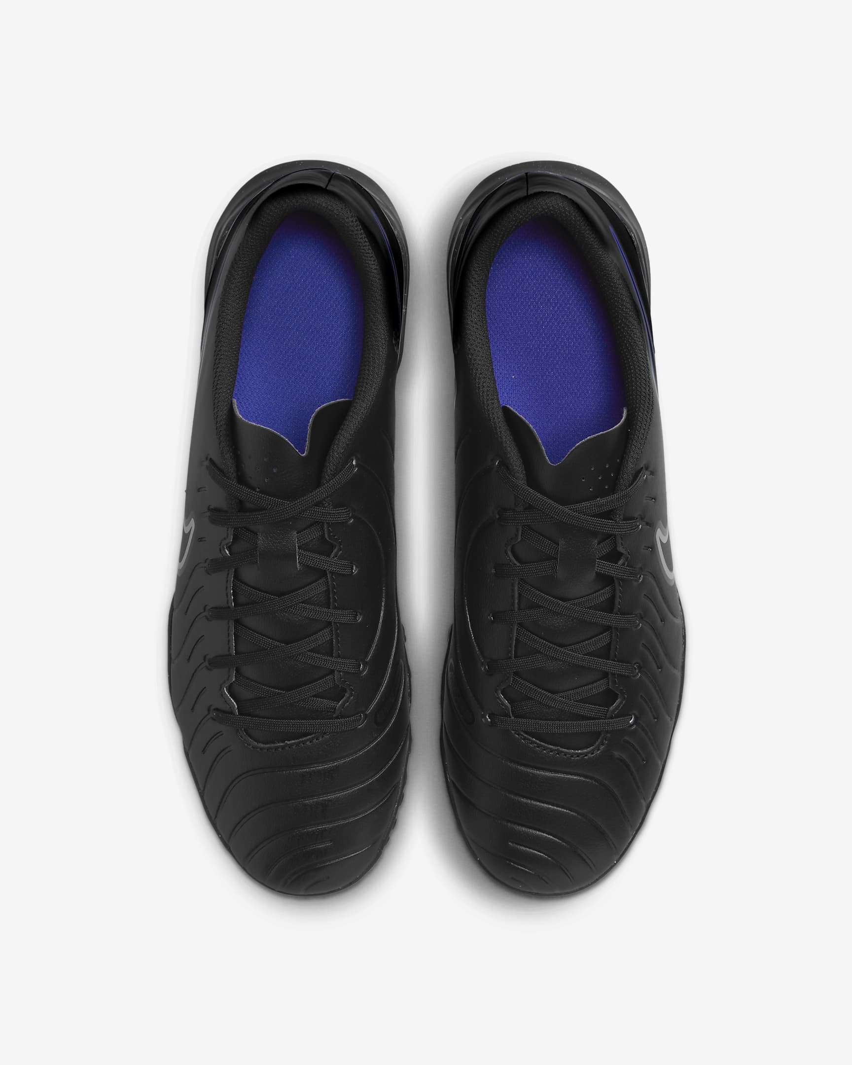 Nike Tiempo Legend 10 Club TF Turf Football Boots Black/Hyper Royal/Chrome