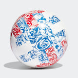 adidas MLS Club Soccer Ball - White/Power Blue/Red