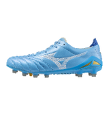 Mizuno Morelia Neo IV Elite FG Firm Ground Soccer Cleats - Sky Blue