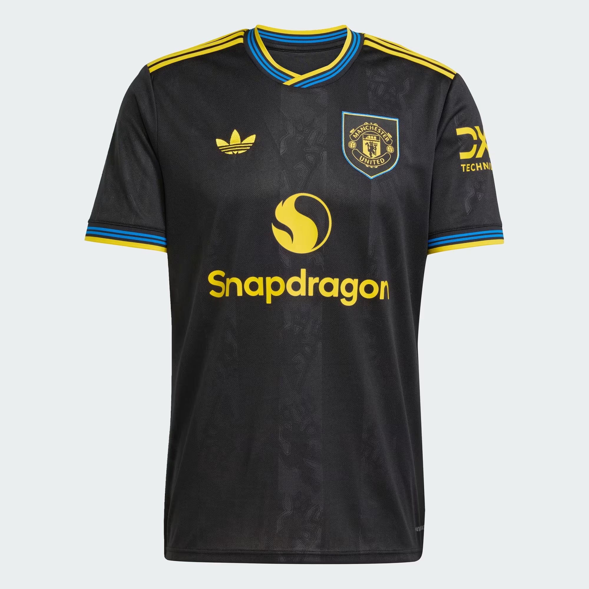 adidas Men's Manchester United Third Jersey 25/26 Black