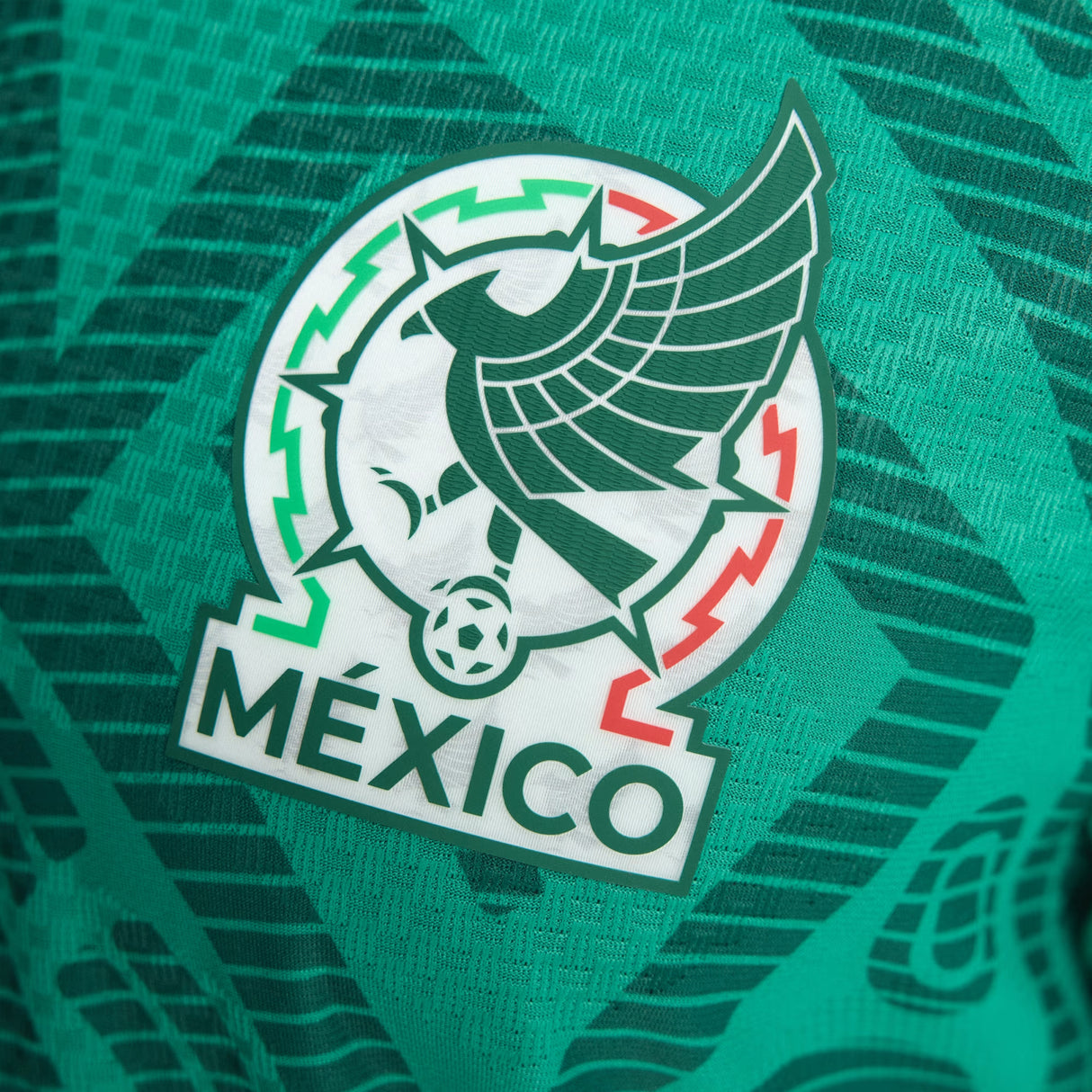 adidas Mexico Home Authentic Men's Soccer Jersey 26 - Green
