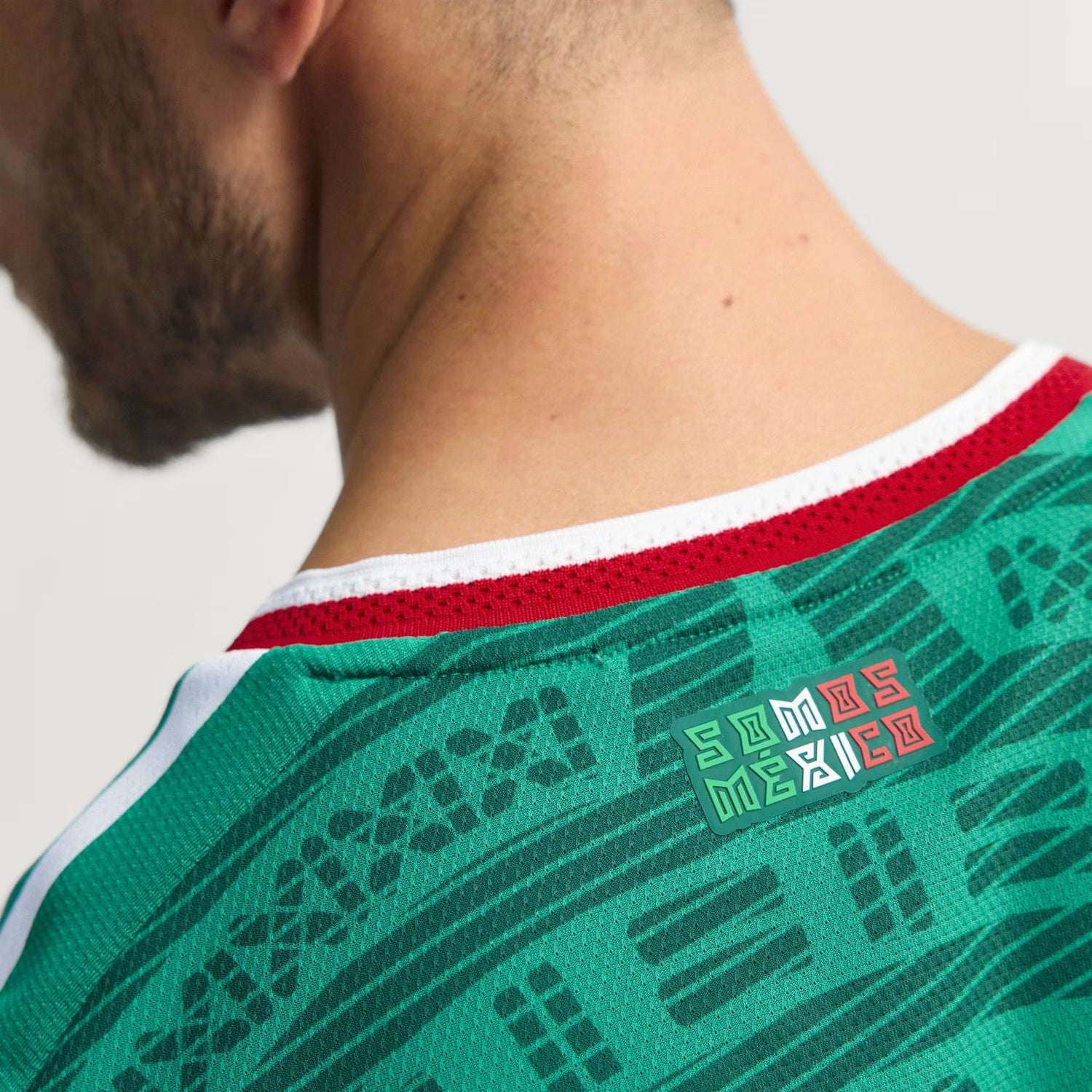 adidas Mexico Home Authentic Men's Soccer Jersey 26 - Green