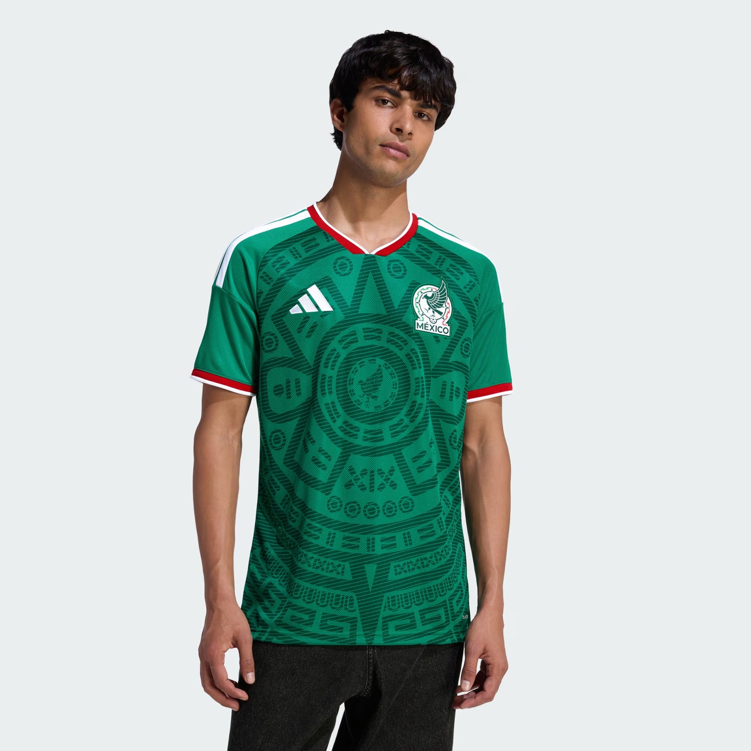 adidas Mexico Home Men´s Soccer Jersey 26 - Green