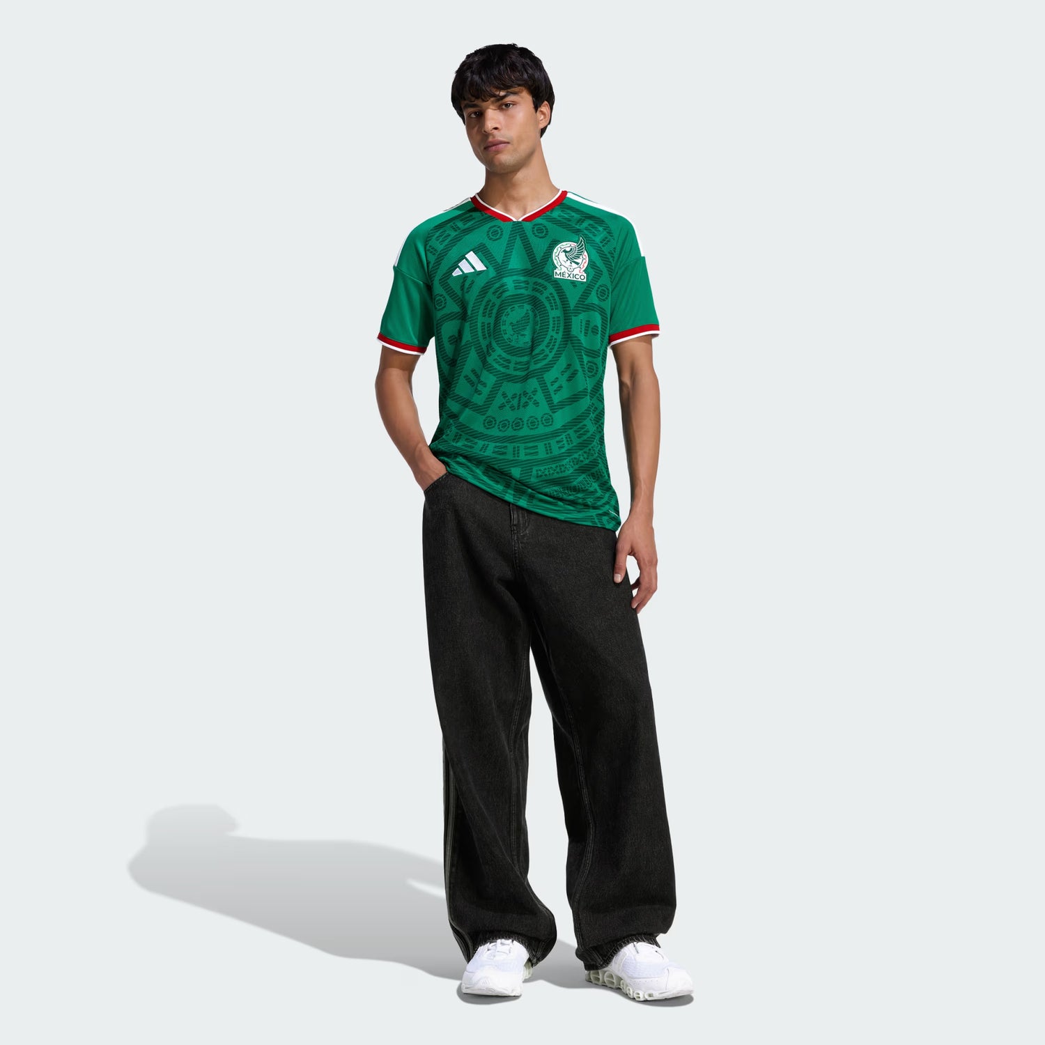 adidas Mexico Home Men´s Soccer Jersey 26 - Green