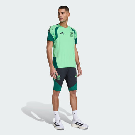 adidas México 26 Tiro Pantalones Cortos de Fútbol para Hombre - Negro