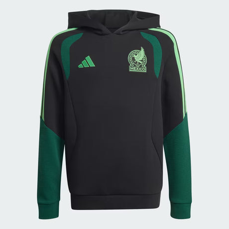 adidas Mexico 26 Tiro Youth Sweat Hoodie - Black