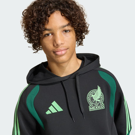 adidas Mexico 26 Tiro Youth Sweat Hoodie - Black